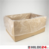 HILDE24 | HDPE-Seitenfaltenbeutel sind ideal geeignet als Inliner für Boxen
